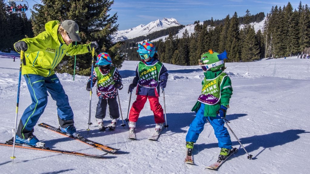 Ski lessons in February half-term