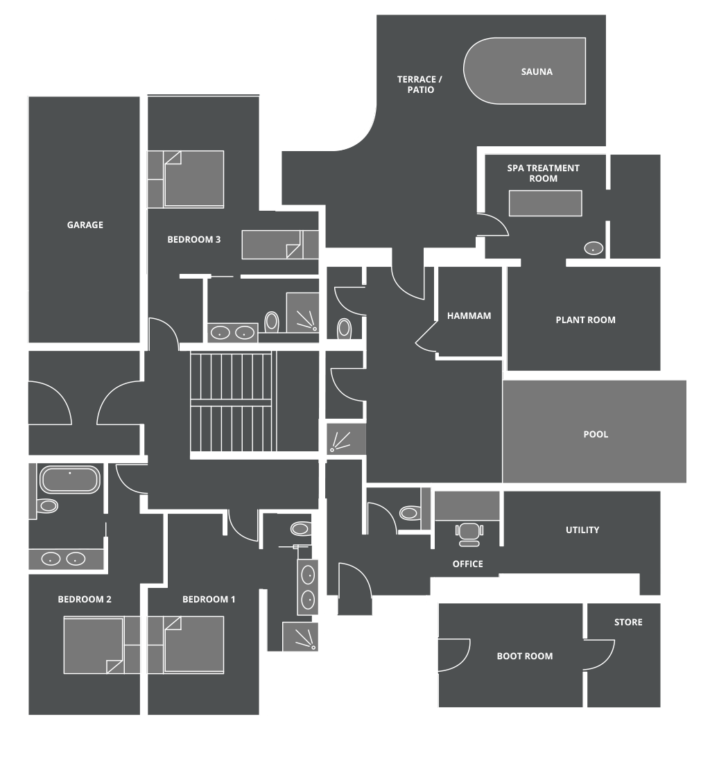 Lodge Des Nants Floor Plan