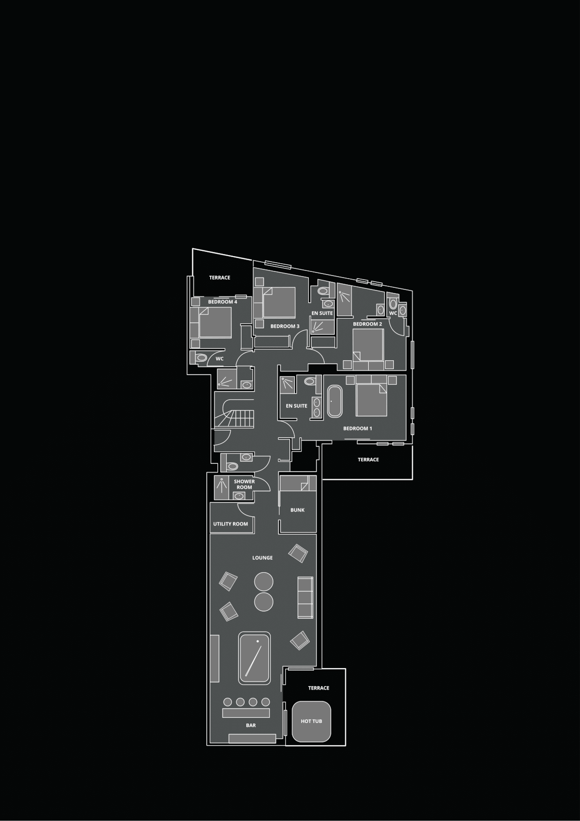 Le Coin Perdu Floor Plan