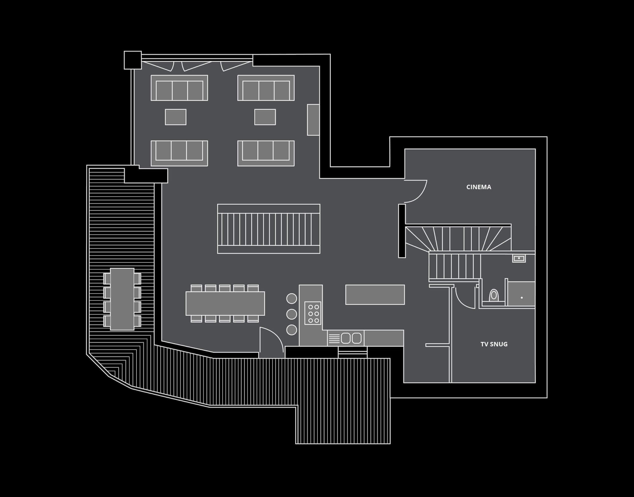 Chalet Griffonner Floor Plan
