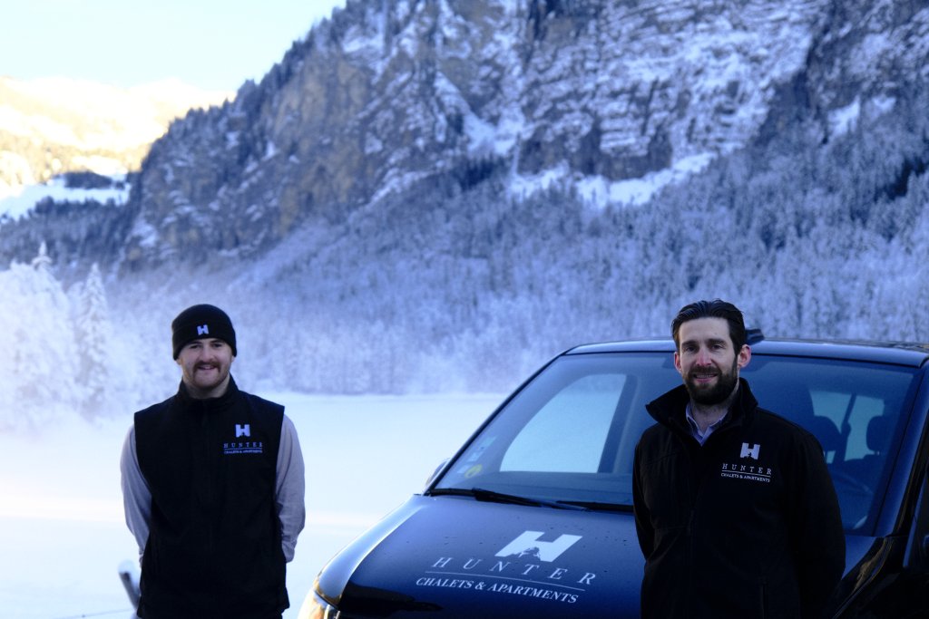 Driver service for a luxury ski holiday