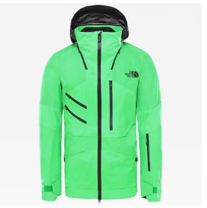 the north face green ski jacket