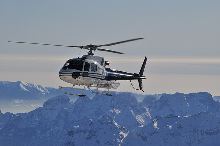 Getting t Morzine by helicopter transfers