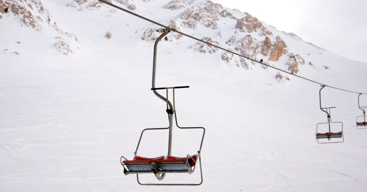 Chairlifts for skiing