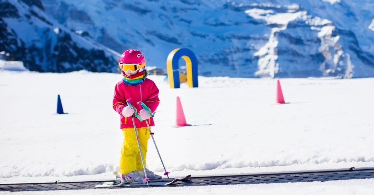 Magic carpet ski lifts