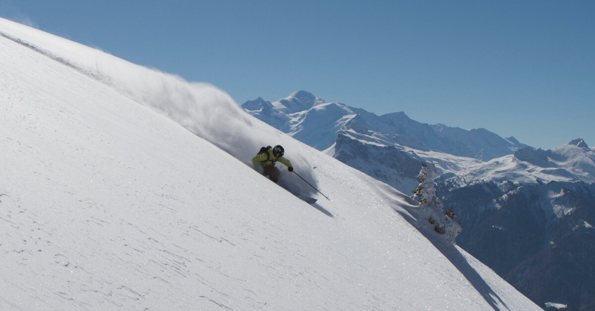 Ski in France - advanced skiing