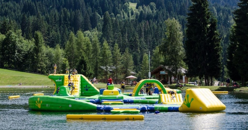 Witbit water park - Les Gets in Summer