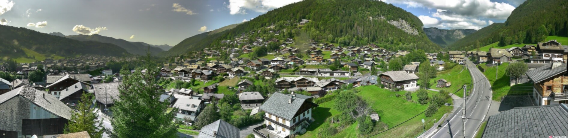 Views over Morzine - live webcam