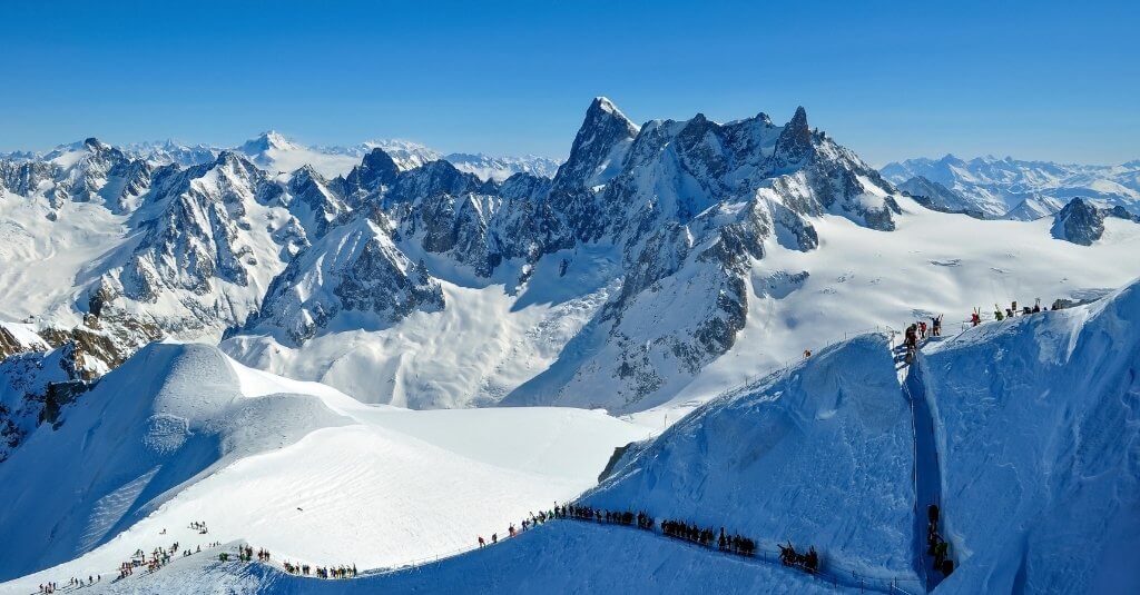 Things to do in Morzine during winter, Vallee Blanche