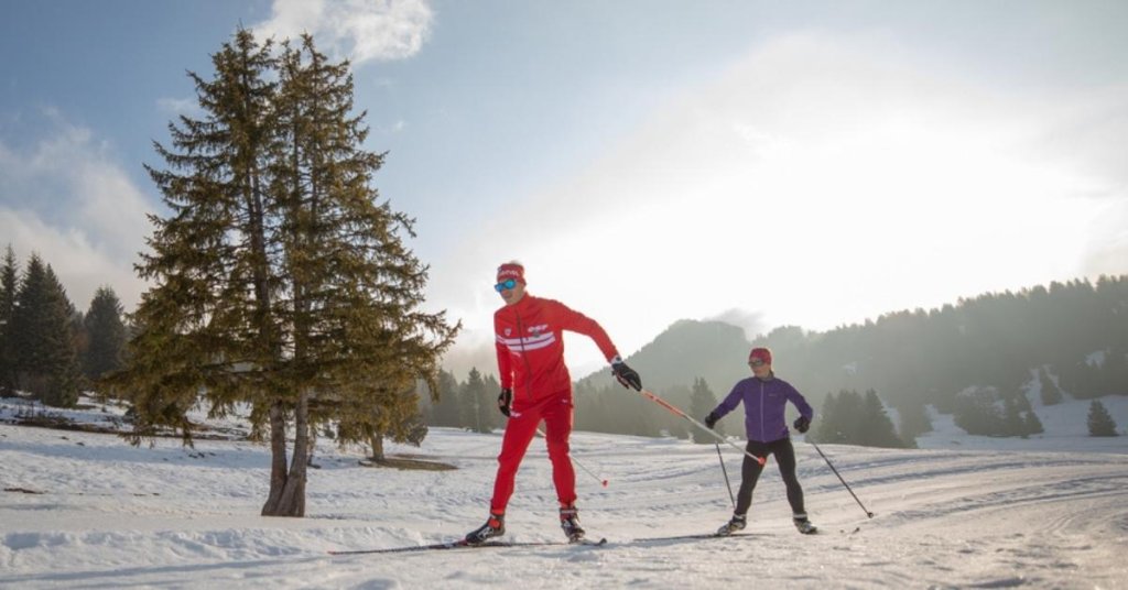 Cross-country skiing Morzine