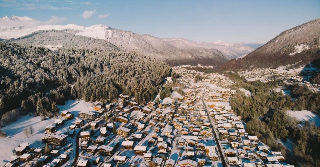 Ski Morzine in winter - ski resort