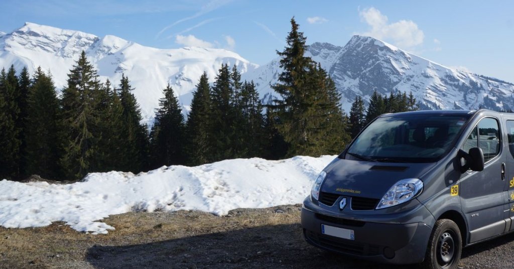 Airport transfers through the French Alps