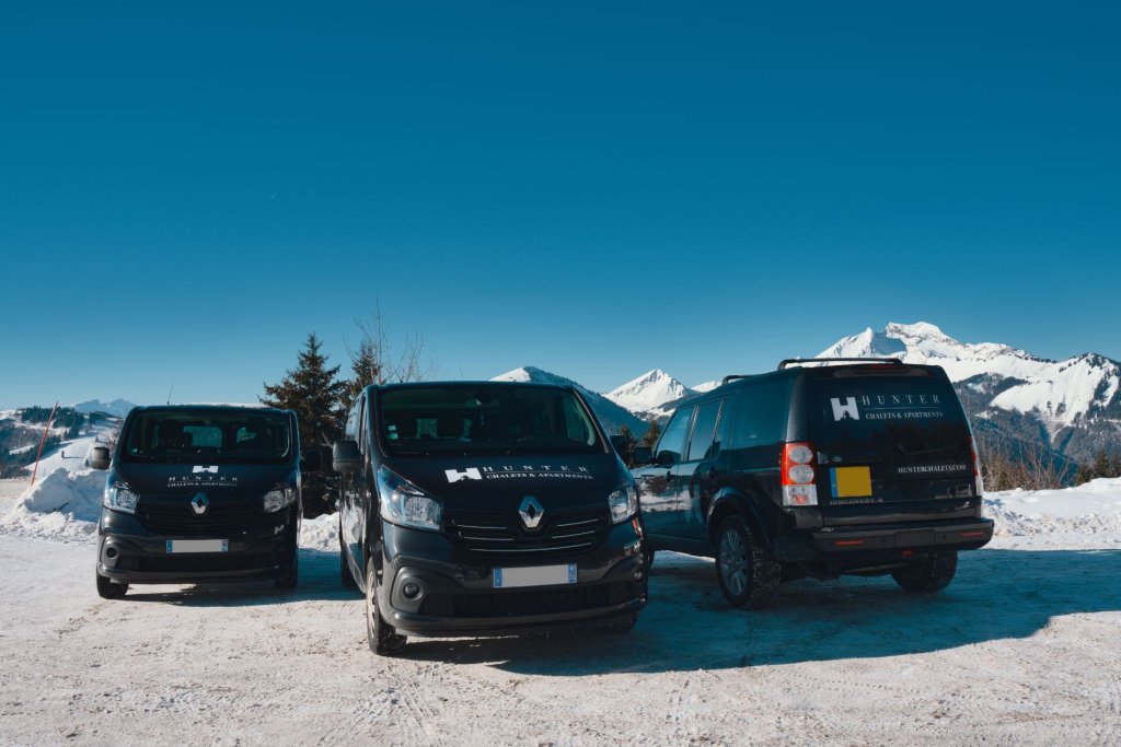 Hunter Chalets Driver Service Morzine