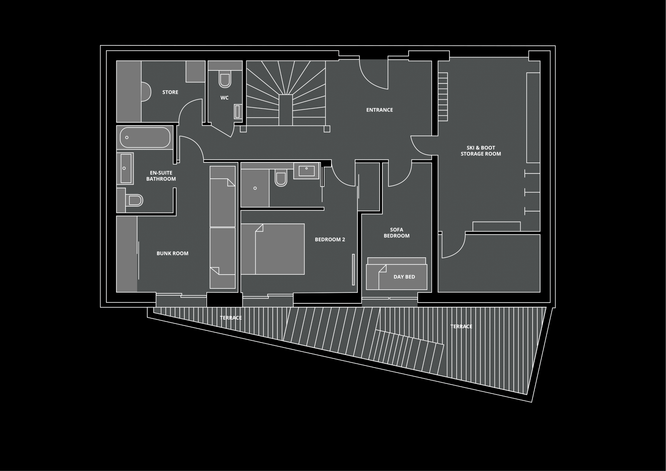 Chalet Tosca Floor Plan