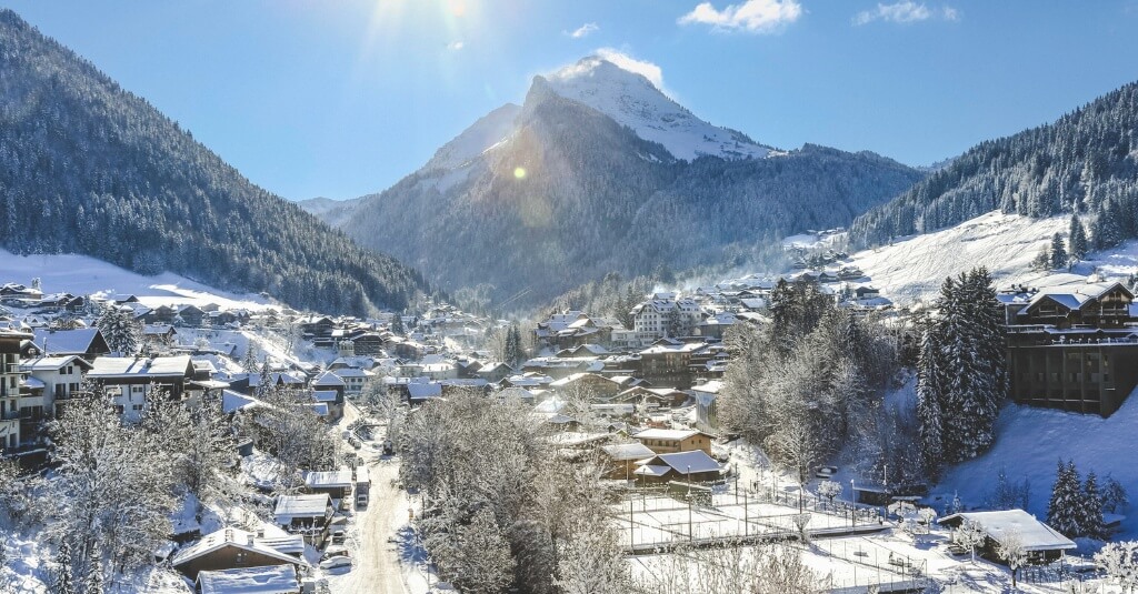 Skiing in February half term in Morzine