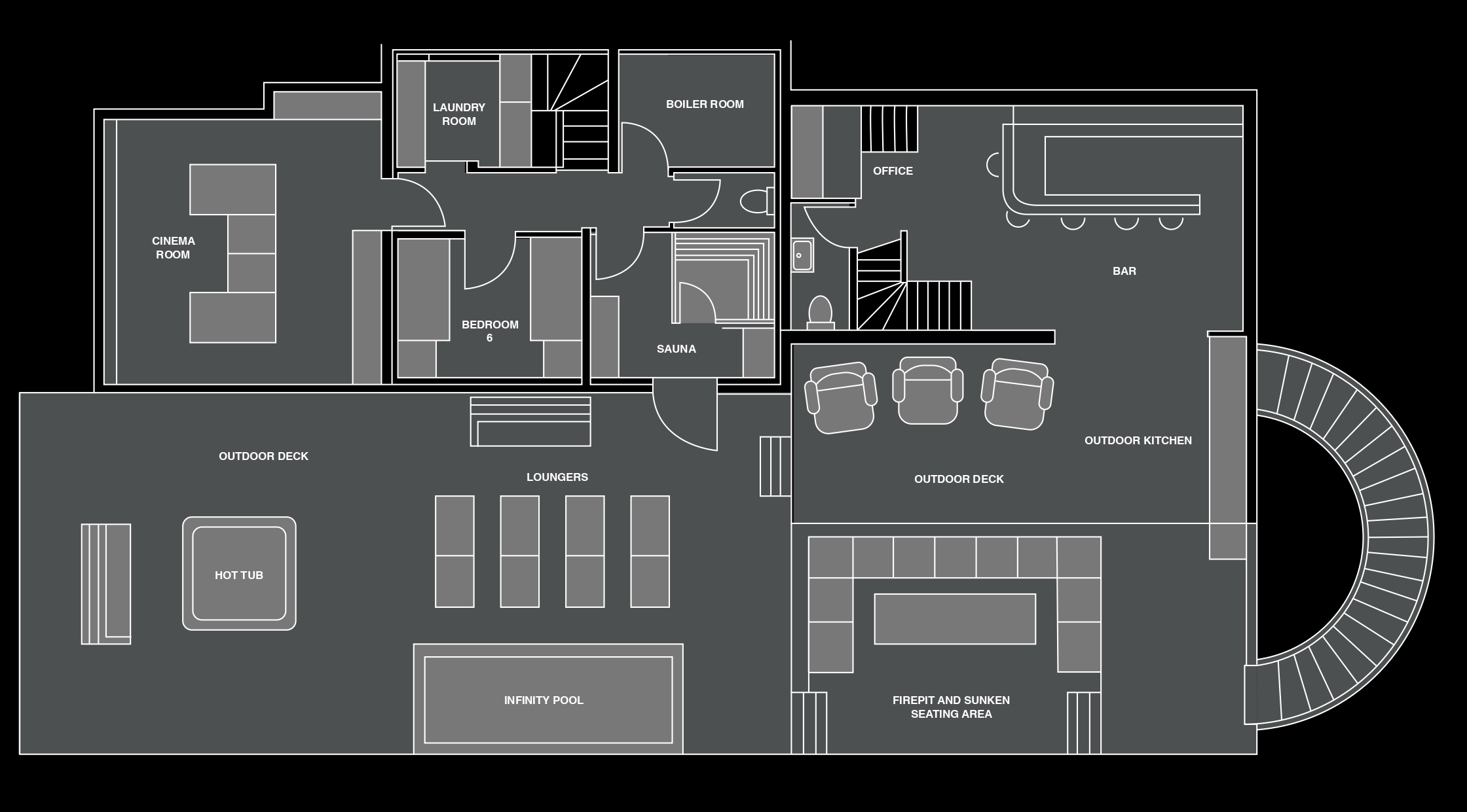 Plan du Chalet Mont Des Anges