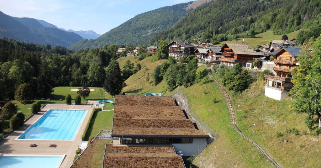 Morzine Outdoor Swimming Pool