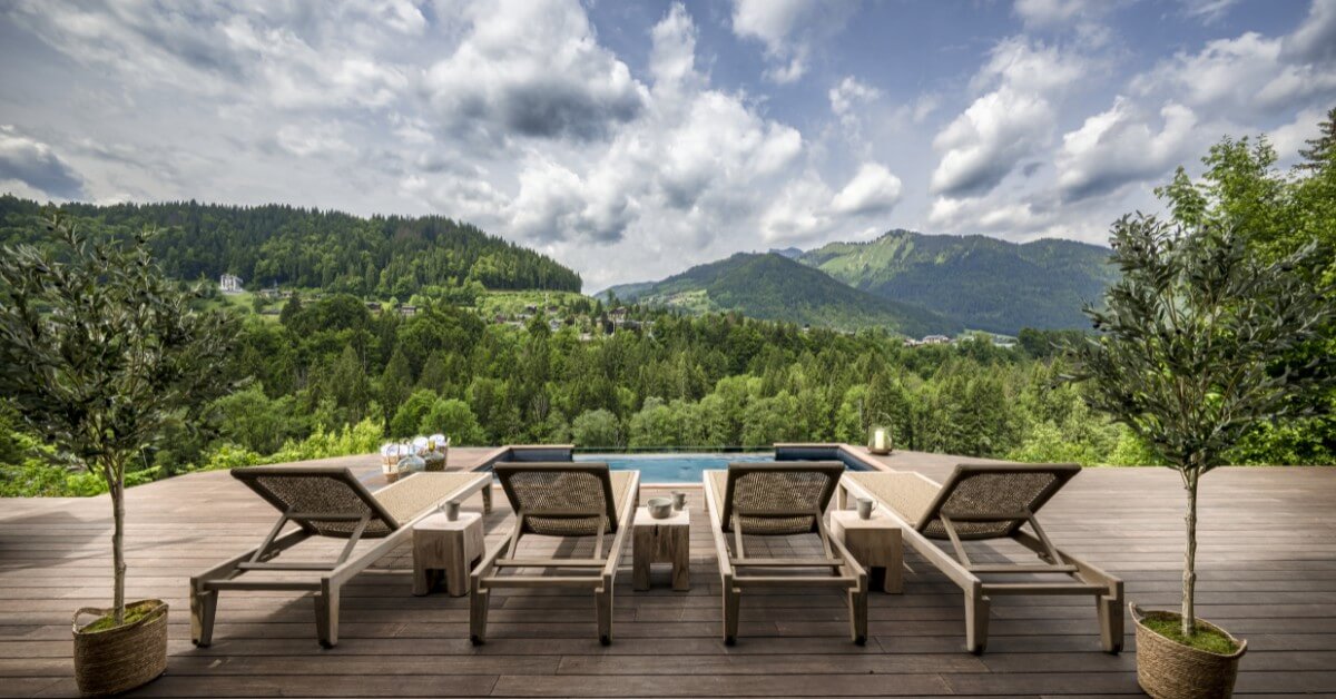 Chalet Mont Des Anges Infinity Pool