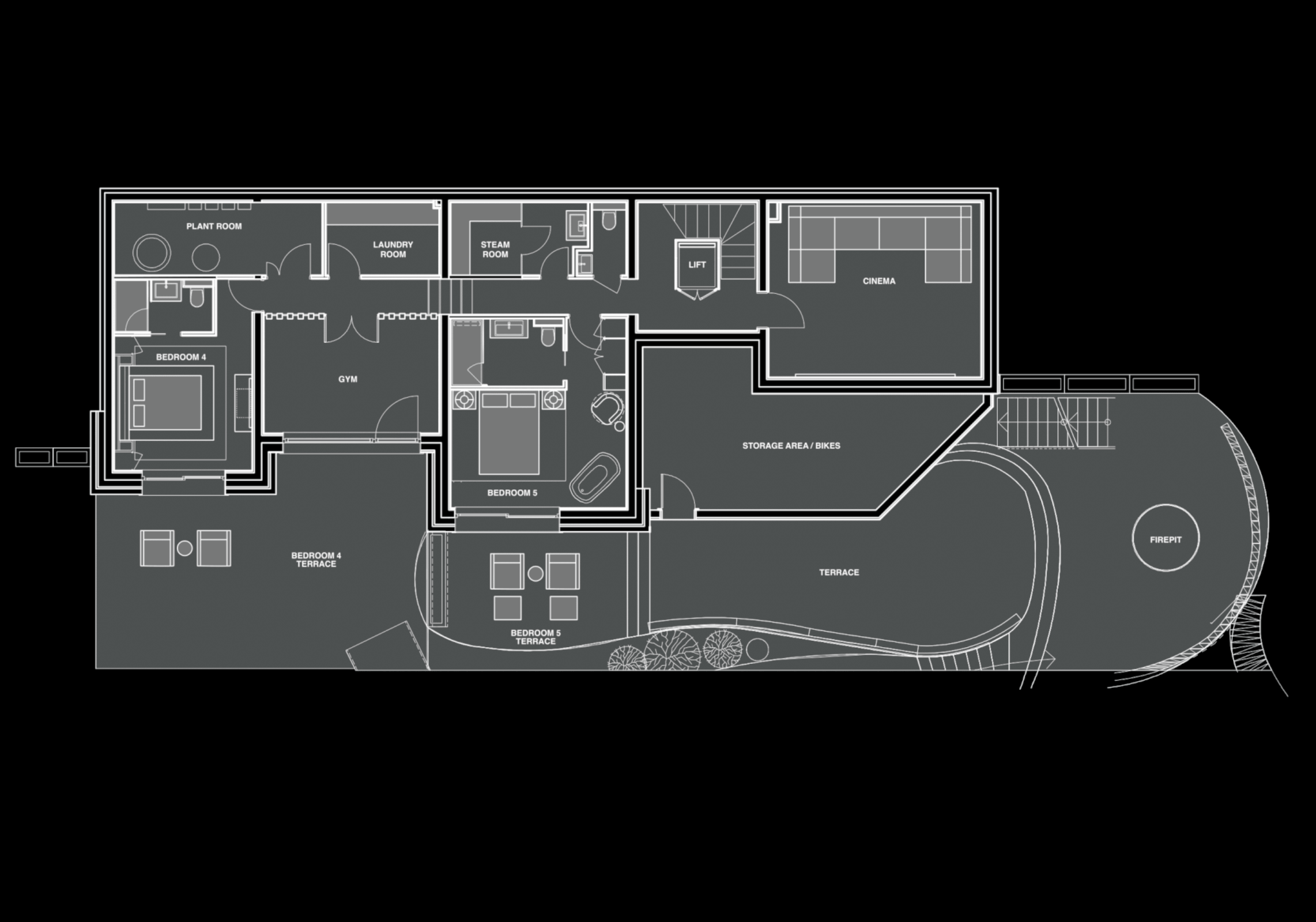 Chalet Écliptique Floor Plan