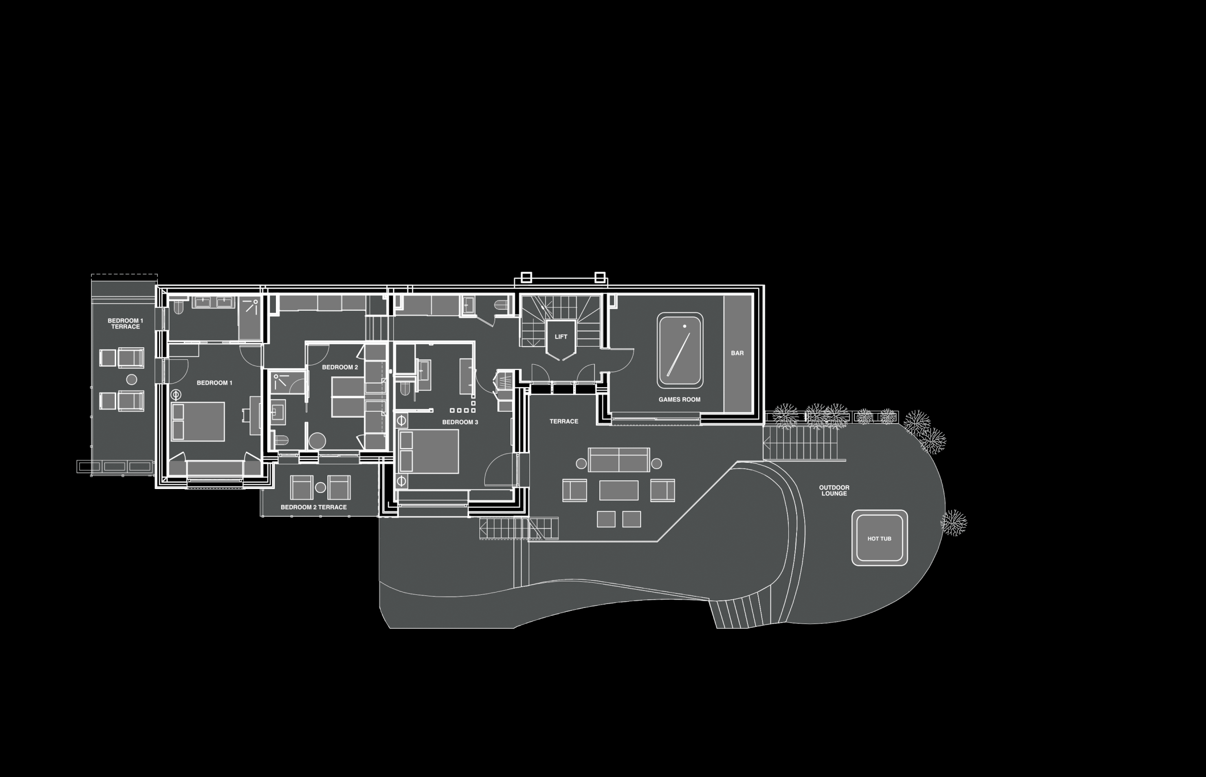 Chalet Écliptique Floor Plan