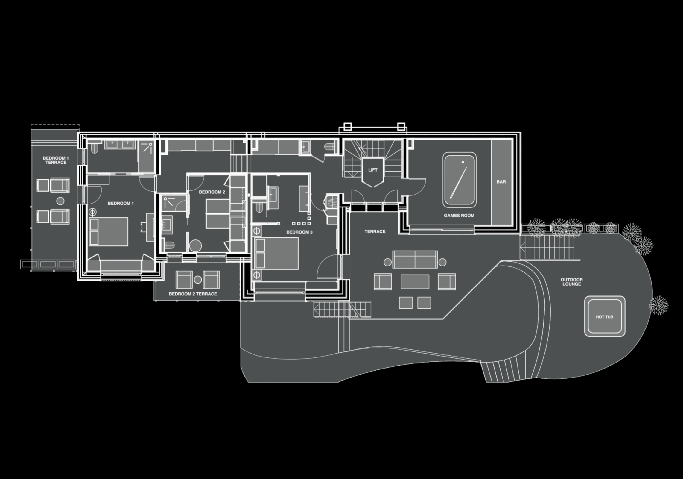 Chalet Écliptique Floor Plan